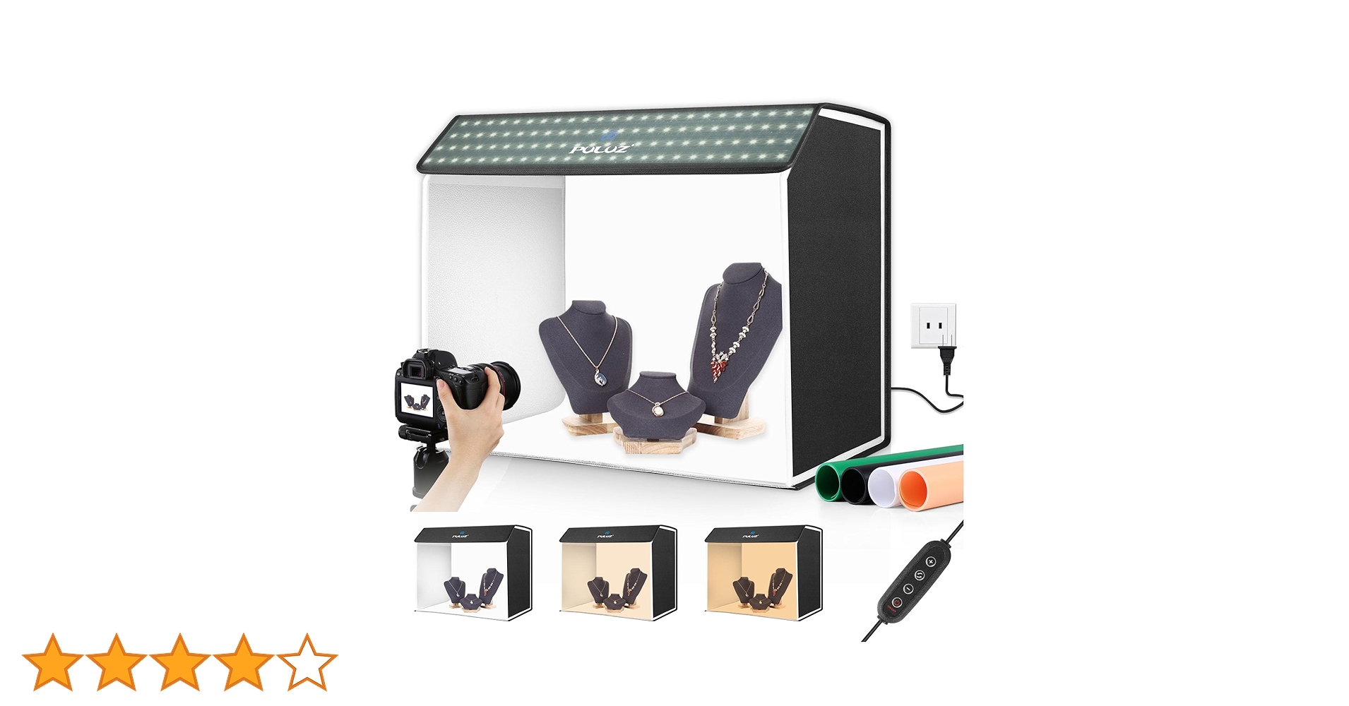 PULUZ 撮影ボックス 撮影box 撮影ブース 60*60*60cm Amazon | 【60cm】PULUZ 撮影ボックス 60cm 撮影box 撮影ブース
